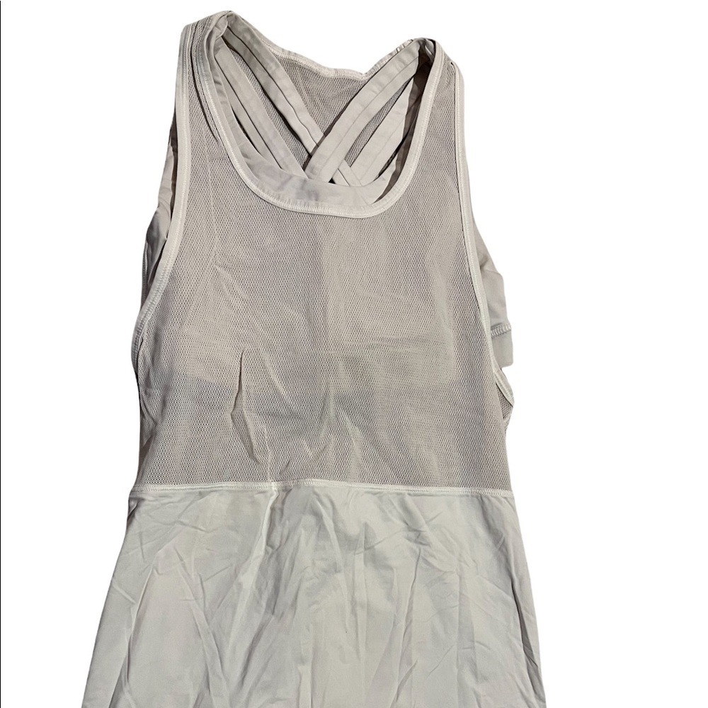 LULULEMON Mesh Tank Size 4 White
